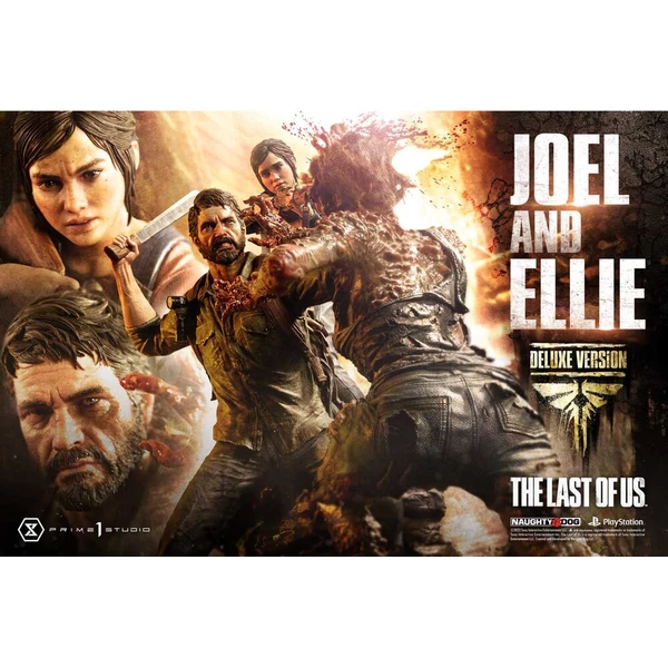 Socha The Last of Us Part I Ultimate Premium Masterline Series Statue Joel & Ellie Deluxe Bonus Vers - Sochy a sošky - Obrázek d_cd79bdca42b240d5aae7637e7db4c396