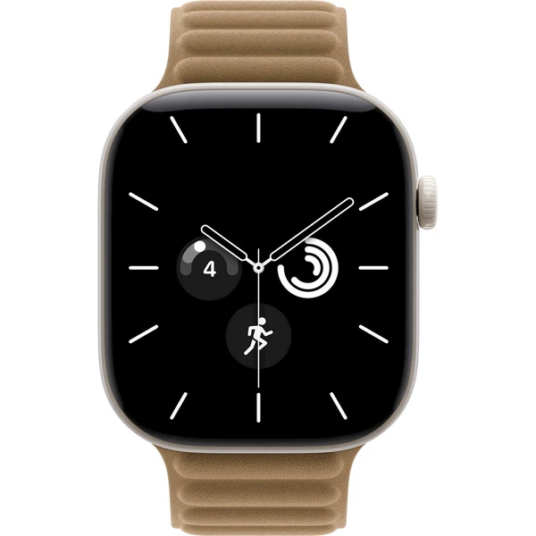 Apple Watch 49/46/45/44mm hnědobéžový magnetický tah S/M - Řemínky - Obrázek d_cdc52f770bc045e2b244460d77d43389