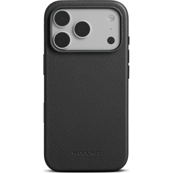 Woolnut MagSafe kožený kryt iPhone 18 Pro černý - Pouzdra - Obrázek d_cdcd8e8be8b341d884b842a495720524