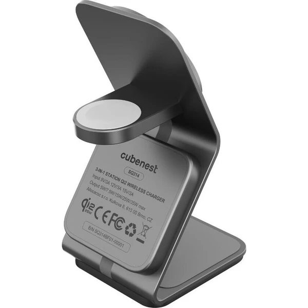 Cubenest SQ314 Qi2.2 (MagSafe) 3v1 nabíječka (35W) šedá - Nabíječky - Obrázek d_ce646db4f80a4cecbc84ada17638bc2a