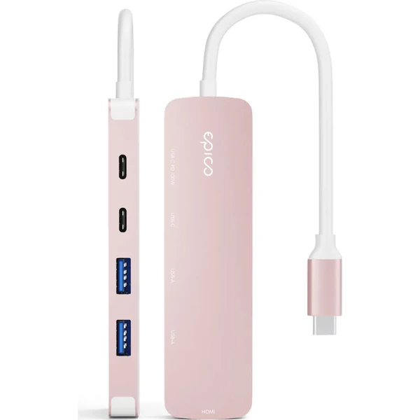 Epico UltraHub 5in1 Slim Alu USB-C Hub EH15 ruměná - USB huby - Obrázek d_ce6c7e04a6114ca79fe1d170bd9b00eb