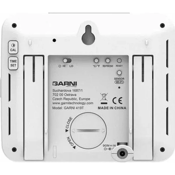 GARNI 419T chytrý teploměr s vlhkoměrem - Senzory - Obrázek d_ce8fbef7ac224698879eca8015b194e4