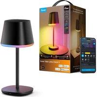 Govee Table Lamp Classic S RGBICWW stolní lampa, Matter černá - Chytré lampičky