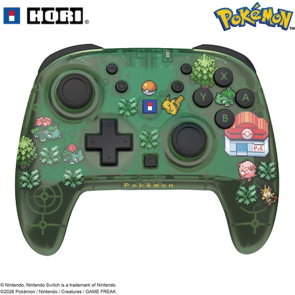 Herní ovladač HORI Wireless HORIPAD Turbo Pixel Green - Herní ovladače - Obrázek d_cf1e640ff2c0428db96c14fb6e719813