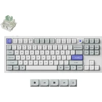 Keychron Q3 HE 8K Keychron Ultra-Fast Lime herní klávesnice (US) bílá - Klávesnice