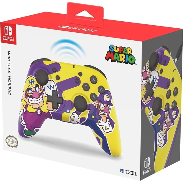 HORIPAD bezdrátový herní ovladač Mario - Wario and Waluigi (NSW/NSW2/OLED) - Herní ovladače - Obrázek d_cfc7e7c24c7541fa884b6a2d2fc8539e