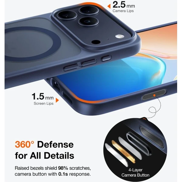 Torras Guardian MagSafe kryt iPhone 17 Pro midnight blue - Pouzdra - Obrázek d_cff78bc3558447acb324f8d0e5045ccd