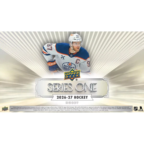 2026-27 Upper Deck Series 1 Hockey Hobby Box - Hokejové karty - Obrázek d_d04f35cf643b43539905632ae2581744