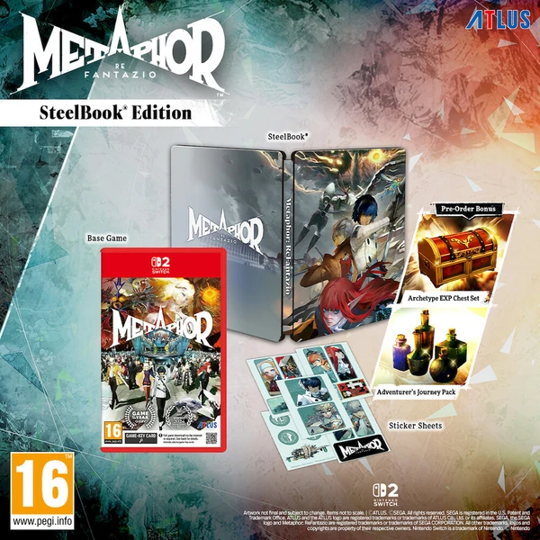 Metaphor: ReFantazio SteelBook Edition (Switch 2) - Hry pro Nintendo Switch 2 - Obrázek d_d061dad7ae504c3d839d61b2e14aa9b2