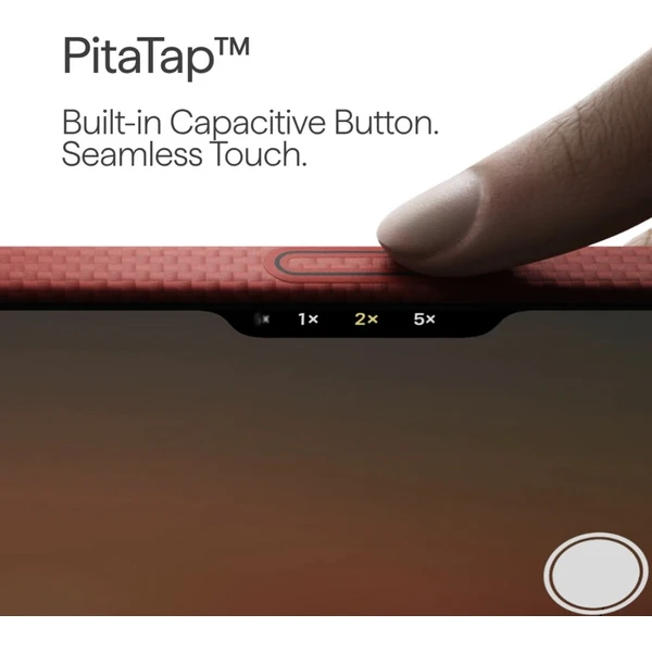 Pitaka Edge Case Ink Horse MagSafe kryt iPhone 17 Pro Cinnabar - Pouzdra - Obrázek d_d0932b693ec44fb3ab92cdfc41094bee