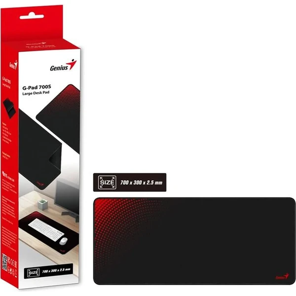 GENIUS G-Pad 700S podložka pod myš černá - Podložky - Obrázek d_d0ab04db367b475a96504724801004e9