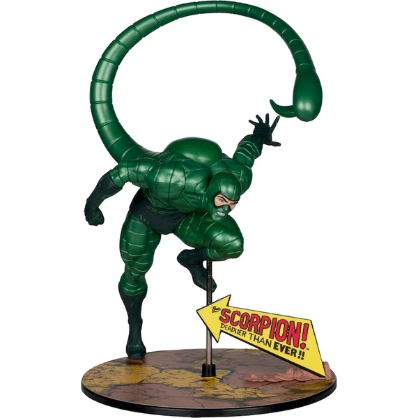 Figurka McFarlane Marvel - Scorpion (Metallic) (The Amazing Spider-Man #318) 18 cm - Figurky - Obrázek d_d0b2574c22894b4391243cc4e056b971