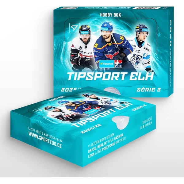Hokejové kartičky SportZoo - Tipsport ELH 2025/26 2. série Hobby box - Hokejové karty - Obrázek d_d1295e2479dd417ea15b736eda797354