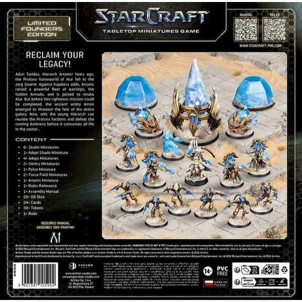 StarCraft The Miniatures Game - Protoss Starter Set Founders Edition - EN - Deskové hry - Obrázek d_d141e4171f8e492fbfa8b860a1027a43