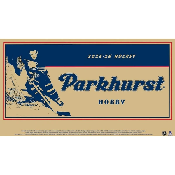 Hokejové karty 2025-26 Upper Deck Parkhurst Hockey Hobby Box - Hokejové karty - Obrázek d_d16d9e2f44fb4e9796c4c8f69652ac10
