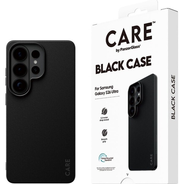 PanzerGlass CARE Black Case kryt Samsung Galaxy S26 Ultra černý