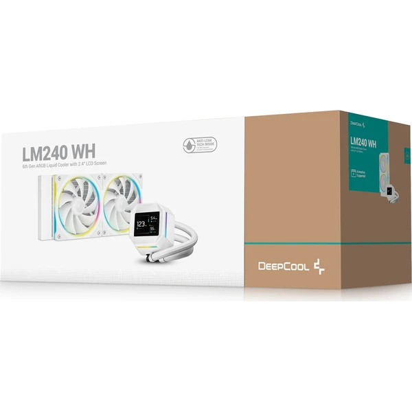 DEEPCOOL LM240 WH bílý - Chladiče - Obrázek d_d18180a3908840e7a59d7933fba89c44