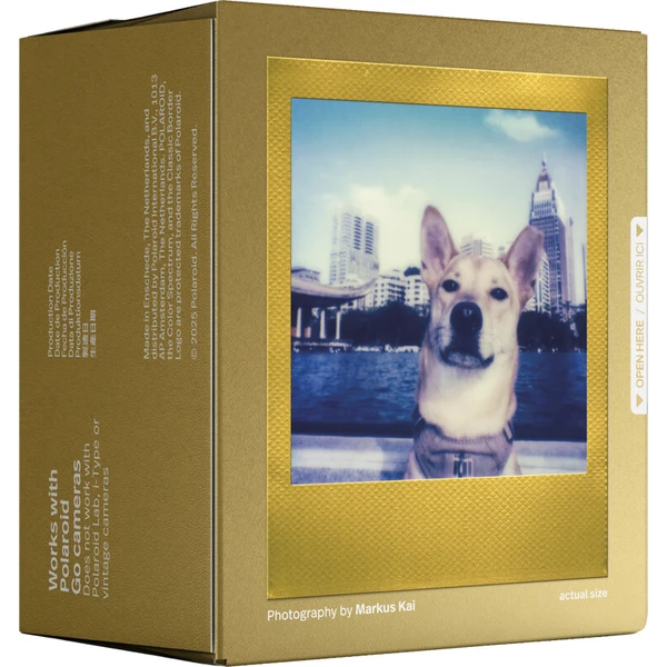 Polaroid Go Color Film Gold Frame (Double Pack) - Filmy pro instantní fotoaparáty - Obrázek d_d18b4fae82374c72bdcbf51e6a411615