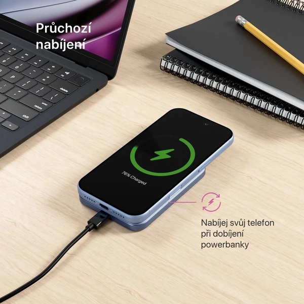 iWant by Epico UltraPack Qi2 Slim 5000mAh hliníková Mag+ bezdrátová powerbanka světle modrá - Powerbanky - Obrázek d_d1c84e42c09e41449de18af1ccd32858