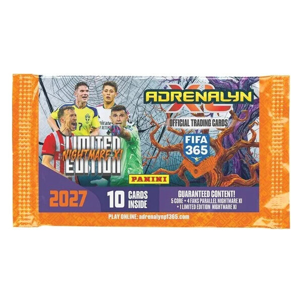 Panini FIFA 365 Adrenalyn XL 2027 Nightmare XL sáček