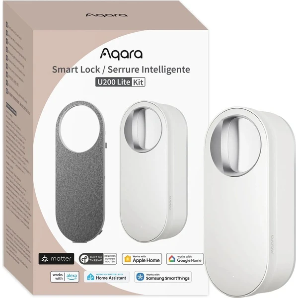 AQARA Smart Lock U200 Lite Kit chytrý zámek černý - Chytré zámky - Obrázek d_d2b5640cd228424cb4a92819837620c4