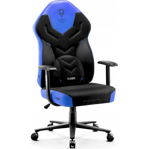 Diablo X-Gamer 2.0 Normal Size herní židle černo-modrá - Židle - Obrázek d_d2c7c075ad6b46408a1fe31d239d86ec