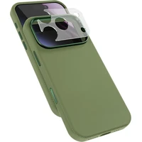 Epico SolidWoven Pro Mag+ MagSafe/Qi2 tkaný kryt iPhone 17 Pro/18 Pro zelený - Pouzdra