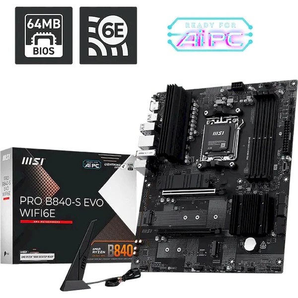 MSI PRO B840-S EVO WIFI6E - Základní desky - Obrázek d_d37853b9ab124ec8991332f123f3717b