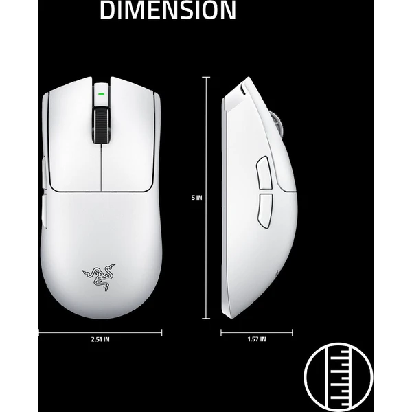 Razer Viper V4 Pro bezdrátová herní myš bílá - Myši - Obrázek d_d4dc73ac492643779377a228be1219cf