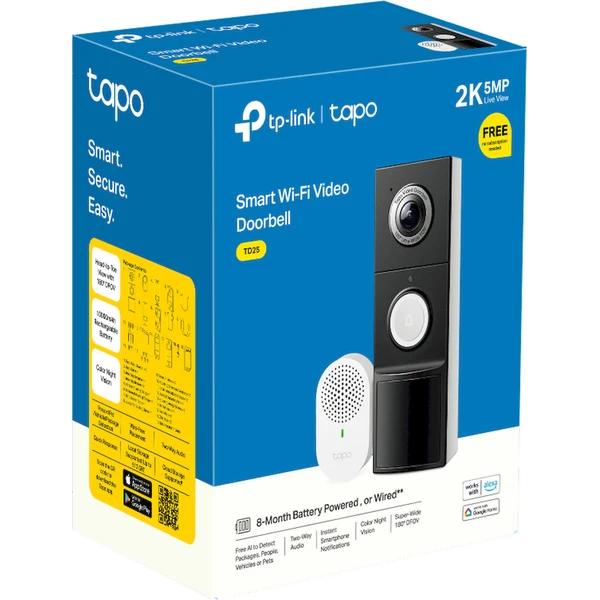TP-Link Tapo D235 videozvonek - Chytré zvonky - Obrázek d_d56d6f235fa94a1d802d2430ddca0ebd