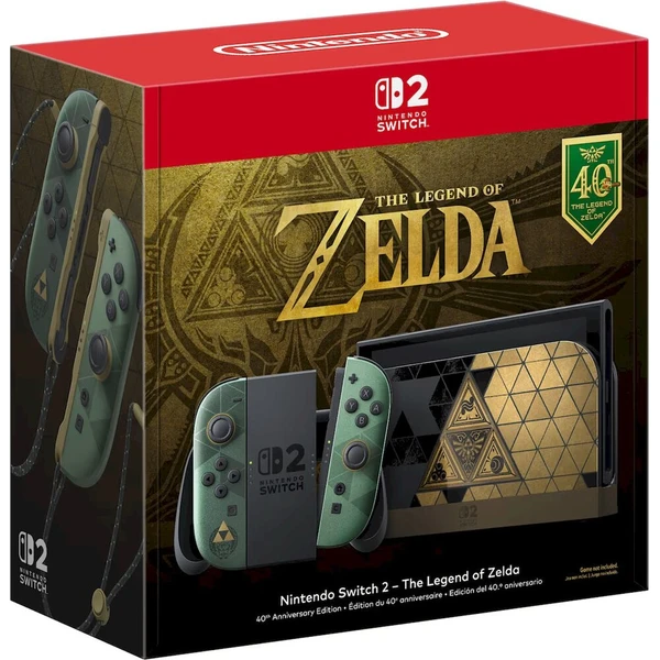 Nintendo Switch 2 The Legend of Zelda - 40th Anniversary Edition - Konzole - Obrázek d_d57888530908408d94b96cfbe7fef445