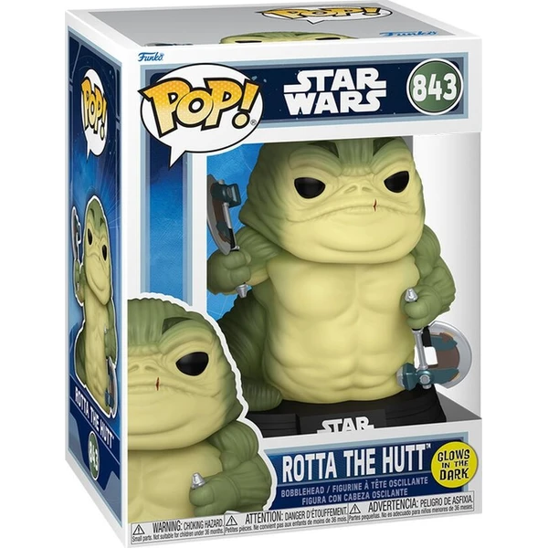 Funko POP! #843 Star Wars: The Mandalorian and Grogu - Rotta the Hutt (Glow) - Funko POP! - Obrázek d_d5b803c39cbd41039001fd63fd3b7a4d