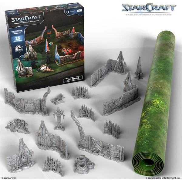 StarCraft The Miniatures Game - Lost Temple - Terrain Expansion Set - EN - Deskové hry - Obrázek d_d5c84e1cff494716aafadac45872f898