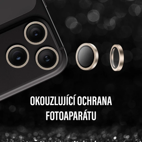 PanzerGlass Hoops ochranné kroužky Apple iPhone 18 Pro/Pro Max třpytivě zlaté - Ochranné folie a skla - Obrázek d_d61152e8141c418aaf01c5385f9b4f1a