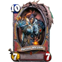 Soška Blizzard Hearthstone - Varian Wrynn Art Frame - Sochy a sošky
