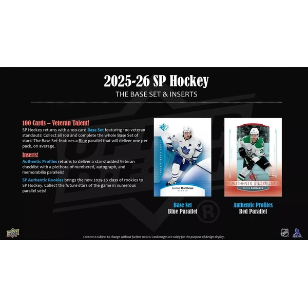 Hokejové karty 2025-26 Upper Deck SP Hockey Blaster Box - Hokejové karty - Obrázek d_d6a998b3c08d417db281b4284a5b73fc