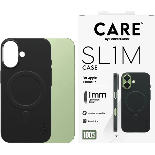 PanzerGlass® CARE SL1M MagSafe kryt Apple iPhone 17e/16e černý - Pouzdra - Obrázek d_d724e51a56a24720966fc257dd54fc50
