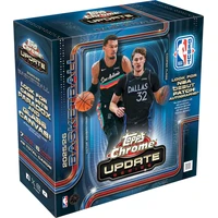 Basketbalové karty 2025-26 Topps Chrome Updates Basketball Mega Box - Basketbalové karty