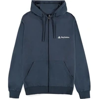 Mikina Difuzed PlayStation - Navy Logo M - Mikiny a svetry
