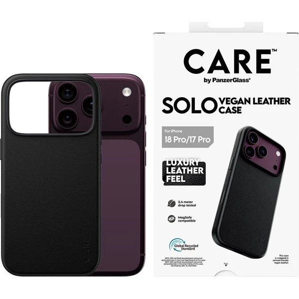 PanzerGlass CARE Solo MagSafe kryt Apple iPhone 18 Pro/17 Pro černý - Pouzdra - Obrázek d_d79983d8c785471280a117beb8939495