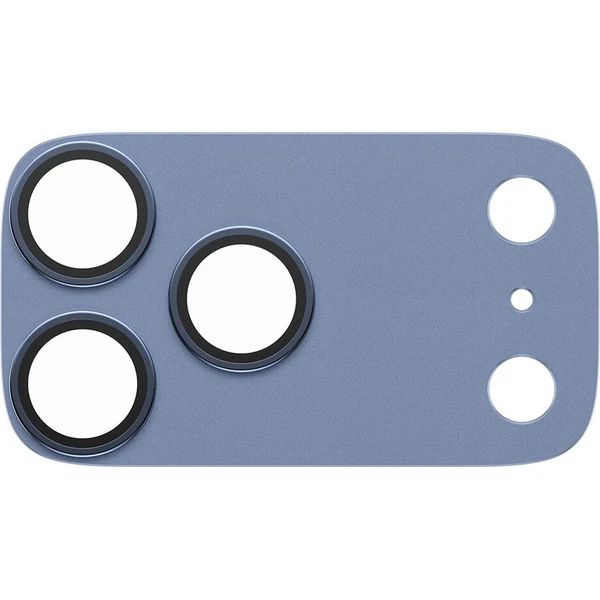 PanzerGlass FENDER hliníková ochrana fotoaparátu iPhone 18 Pro Max Shades of Blue (světle modrý) - Ochranné folie a skla - Obrázek d_d829378cd75f4fd0be29cd6bc6a9a980