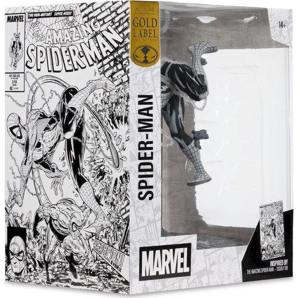 Figurka McFarlane Marvel - Spider-Man (Line Art) (Amazing Spider-Man #318) 17 cm - Figurky - Obrázek d_d8c6b387b3e74d129753b1bdec5f56d0