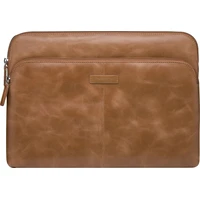 dbramante1928 Skagen Pro+ kožené sleeve pouzdro pro 14" MacBook hnědé - Pouzdra