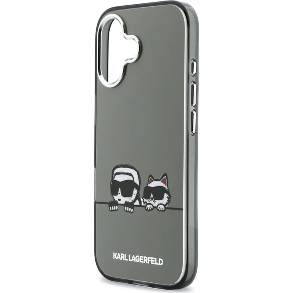 Karl Lagerfeld IML K&CH Heads Logo MagSafe kryt iPhone 17 černý - Pouzdra - Obrázek d_d99ba6a0d28b49fa8160ec88fb2a2c8d