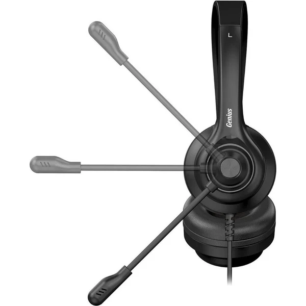 Genius HS-235U AI drátová náhlavní sluchátka černá - Sluchátka - Obrázek d_d9d0128e593347969e395983edc8debd