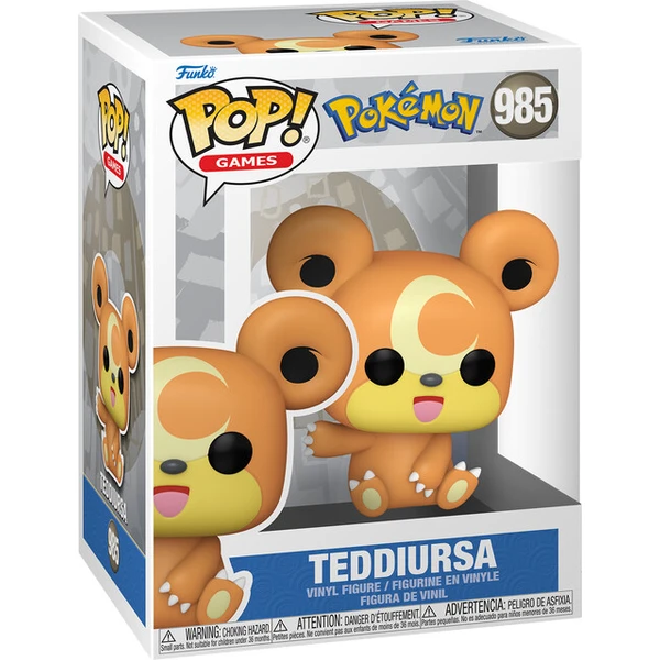 Funko POP! #985 Games: Pokemon - Teddiursa (EMEA) - Funko POP! - Obrázek d_d9ff834ee05e4ce3bff33e243799e0c1