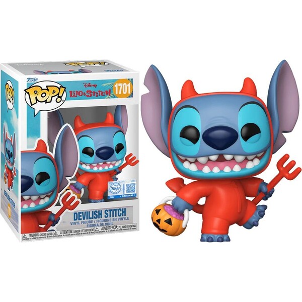 Funko POP! #1701  Disney: Lilo & Stitch - Stitch as Devil (Šance na chase)