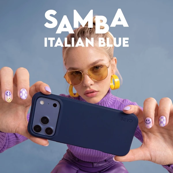 PanzerGlass CARE Samba MagSafe kryt Apple iPhone 18 Pro/17 Pro Italian Blue modrý - Pouzdra - Obrázek d_da835ca73414478da887da440cc5a61b