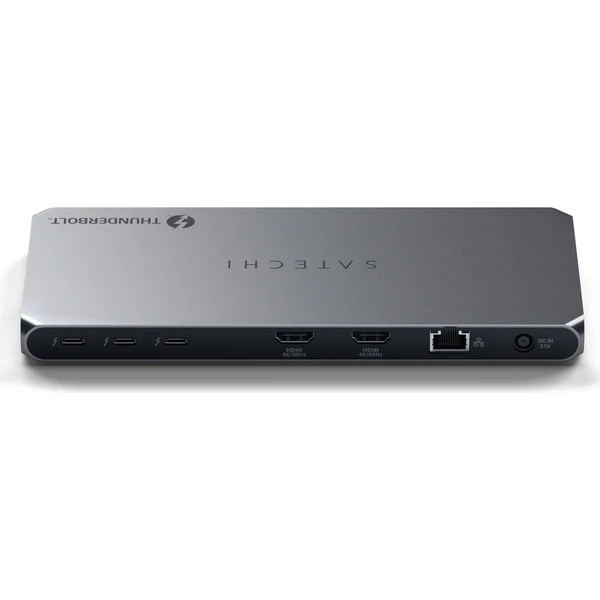 Satechi Thunderbolt 4 Docking Station with DisplayLink dokovací stanice vesmírně šedá - Dokovací stanice - Obrázek d_dab78fc061174c54b3176f9e6ced9dde