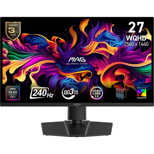 MSI MAG 271QP QD-OLED X24 herní monitor 26,5' - Monitory - Hlavní obrázek